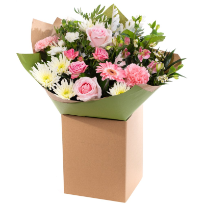 Eternal Blush - Soft, graceful, and timeless — Eternal Blush is a beautiful blend of pink and white tones, presented with elegant simplicity. This bouquet brings a gentle touch of beauty to any occasion.
  Eternal Blush - Soft, graceful, and timeless — Eternal Blush is a beautiful blend of pink and white tones, presented with elegant simplicity. This bouquet brings a gentle touch of beauty to any occasion.